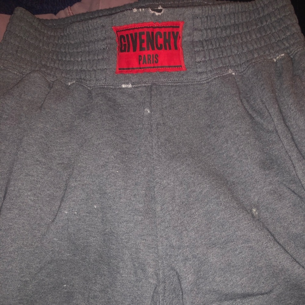 Givenchy distressed shorts